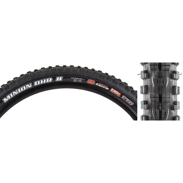 Maxxis Tires Max Minion Dhr Ii 29X2.4 Bk Fold/120 3Ct/Exo+/Tr/Wt Maxxis Tires Max Minion Dhr Ii 29X2.4 Bk Fold/120 3Ct/Exo+/Tr/Wt